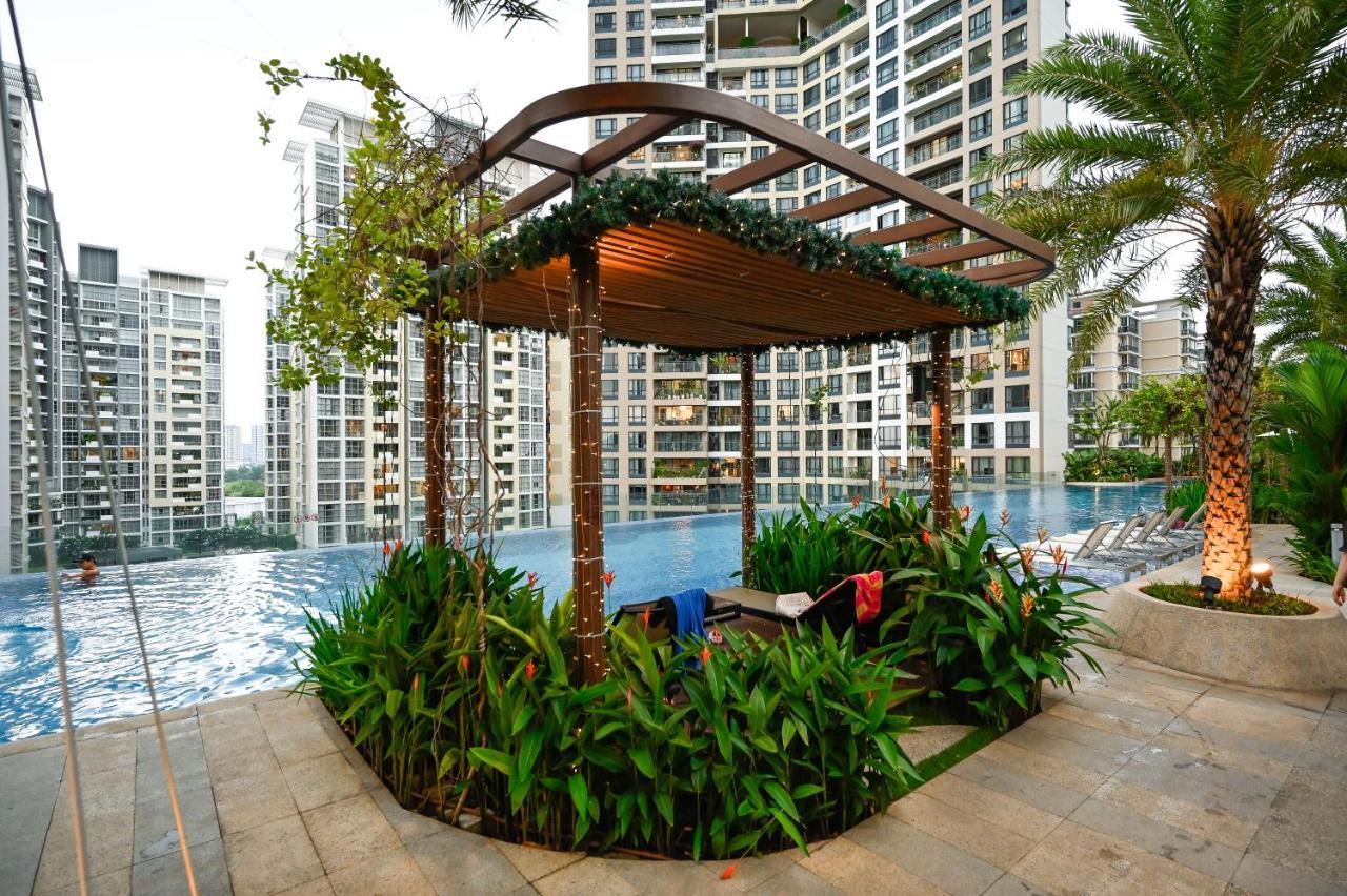 Estella Heights Saigon City View 2Br Apartment & Pool, Ho Si Minh-város Kültér fotó