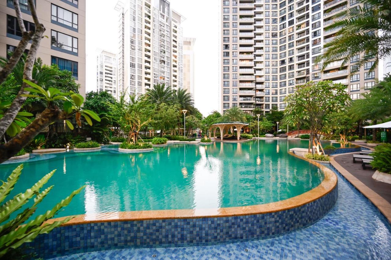 Estella Heights Saigon City View 2Br Apartment & Pool, Ho Si Minh-város Kültér fotó